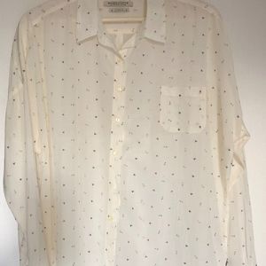 Maison Scotch and Soda Printed Button Shirt